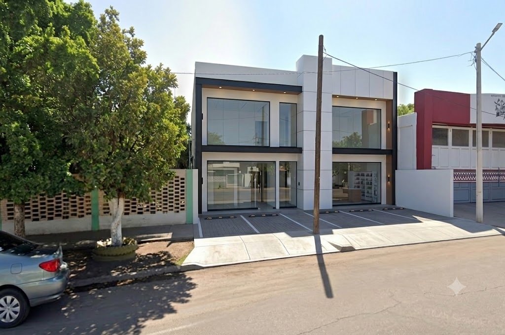 Terreno en Venta - Colonia Hidalgo 8 Render conceptual de centro medico y consultorios en terreno sobre calle Michoacan Ciudad Obregon
